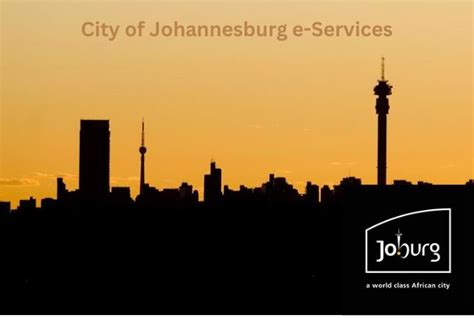 city of johannesburg e services